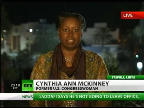 Cynthia McKinney Libya