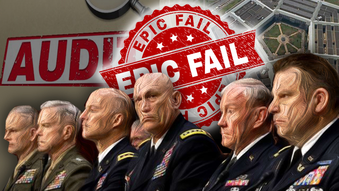 Pentagon audit fail