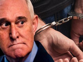 Handcuffing Roger Stone