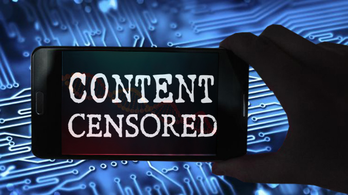 Big Tech Censorship Continues