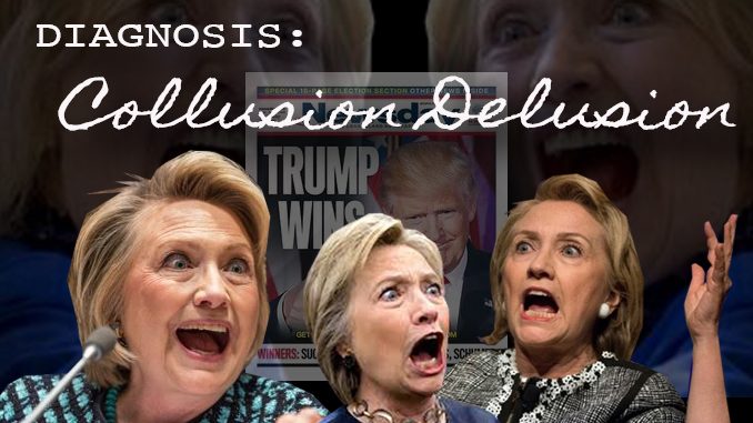 Hillary Still Screams Collusion